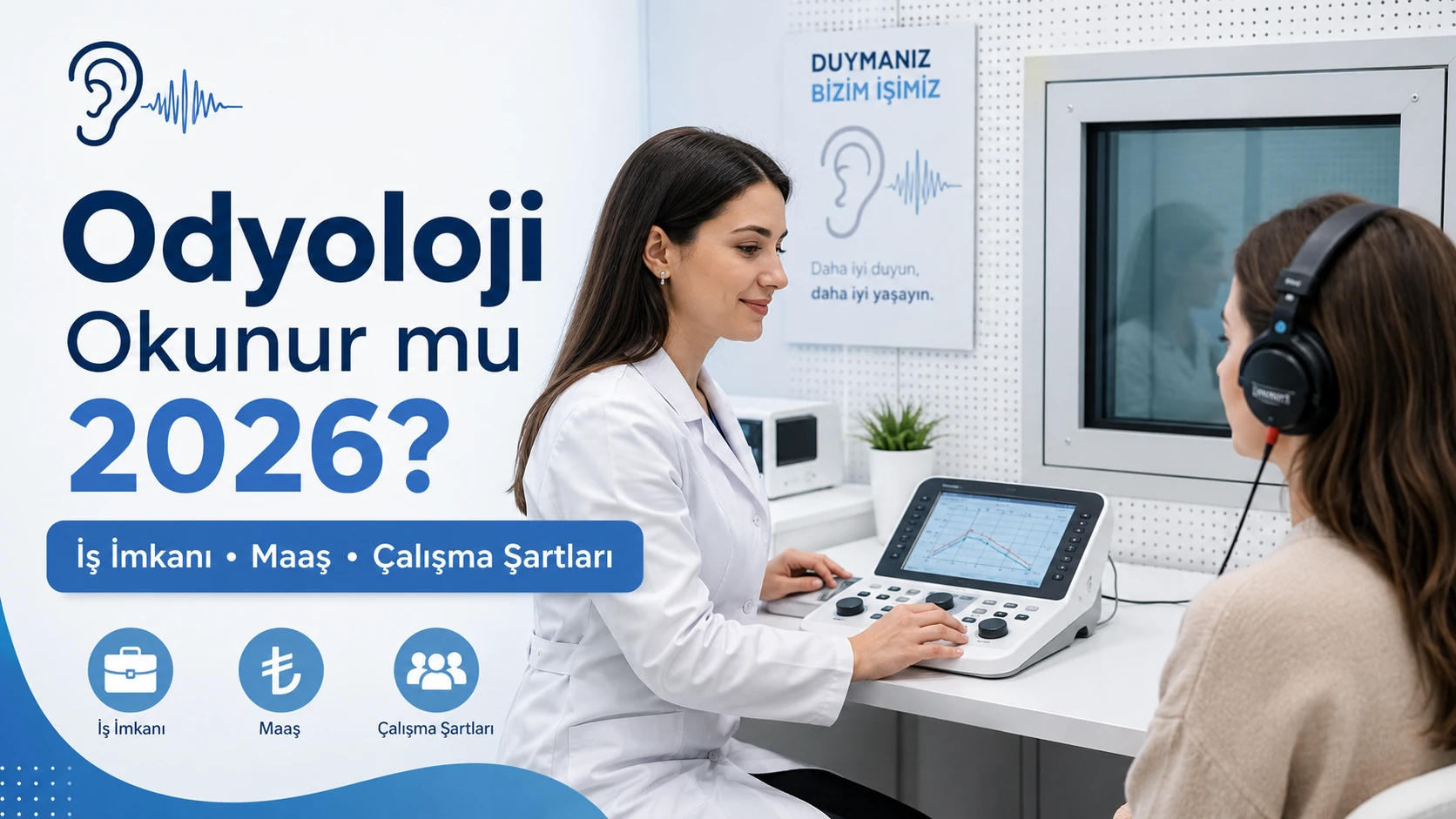Odyoloji Okunur mu 2026? İş İmkanı, Maaş ve Hastane Çalışma Şartları